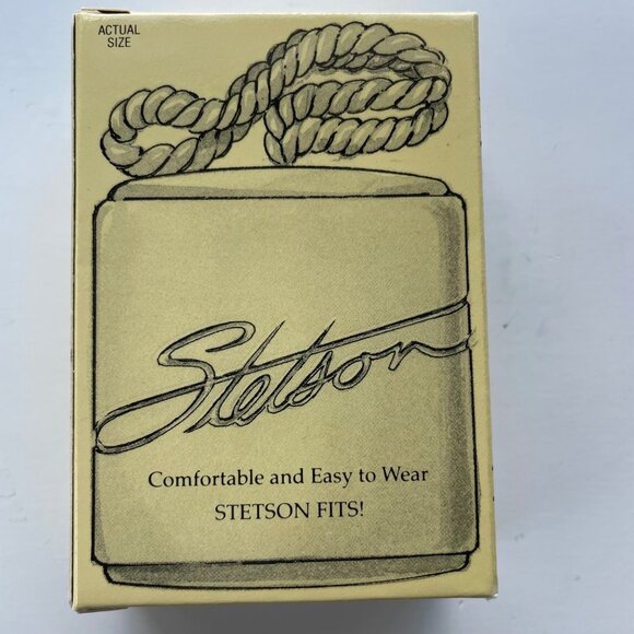 Vintage Stetson Soap On A Rope 5 Oz NEW Original Box Bath Accessory - Picture 6 of 6